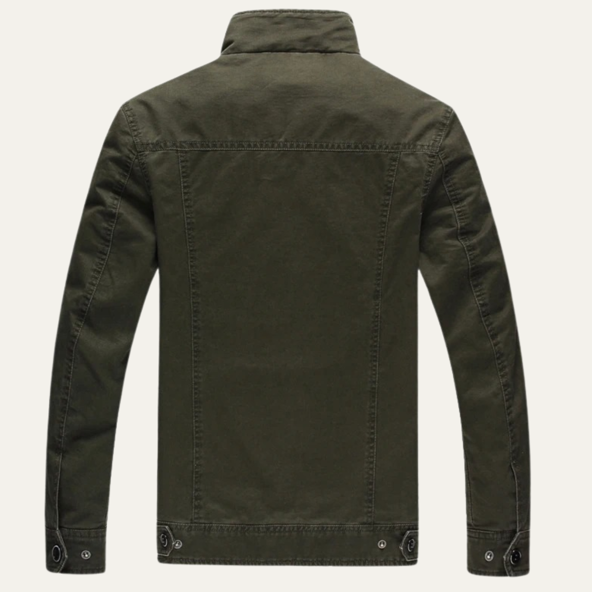 VogeLuxe | Men’s Military-Style Cotton Jacket 3