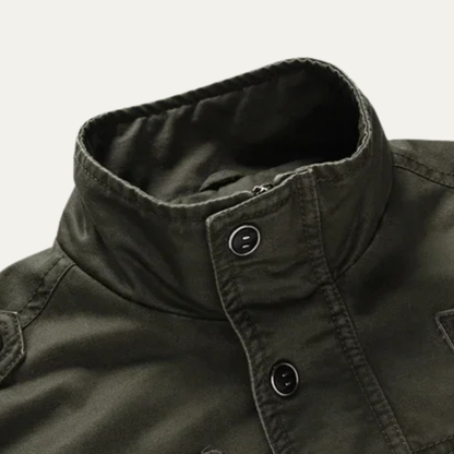 VogeLuxe | Men’s Military Utility Jacket 2