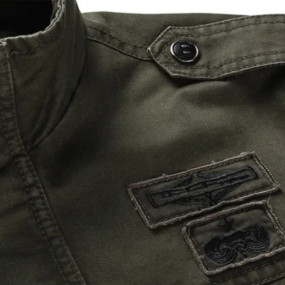 VogeLuxe | Men’s Military Utility Jacket 3