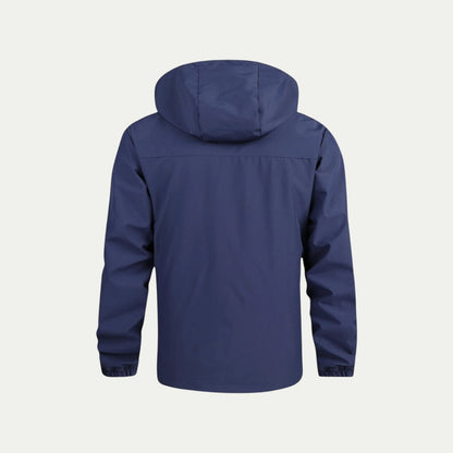 VogeLuxe | Men’s Minimalist Lightweight Hooded Windbreaker 2