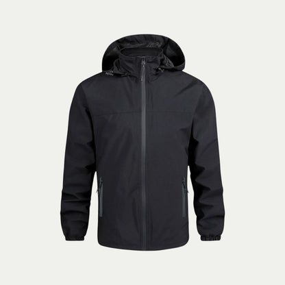 VogeLuxe | Men’s Minimalist Lightweight Hooded Windbreaker 6