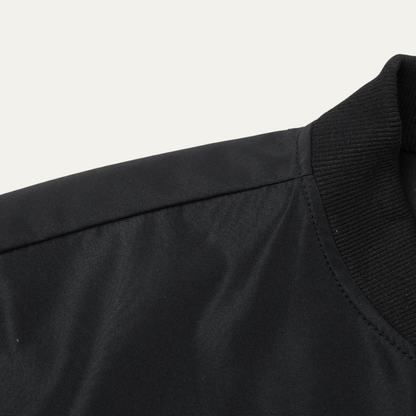 VogeLuxe | Men’s Minimalist Lightweight Zip Bomber Jacket 4