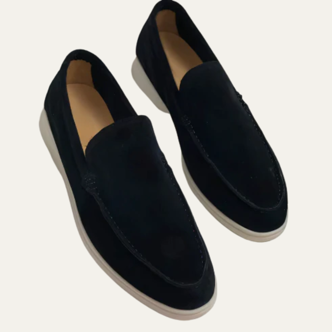 VogeLuxe | Men’s Minimalist Suede Loafers 2