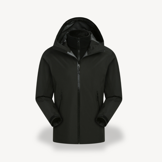 VogeLuxe | Men’s Minimalist Technical Shell Jacket 0
