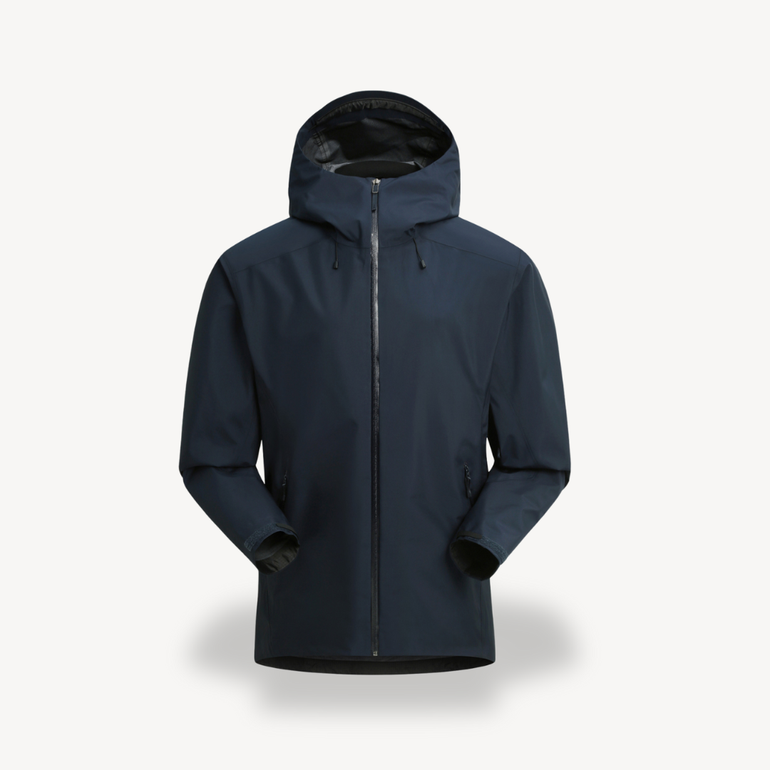 VogeLuxe | Men’s Minimalist Technical Shell Jacket 4