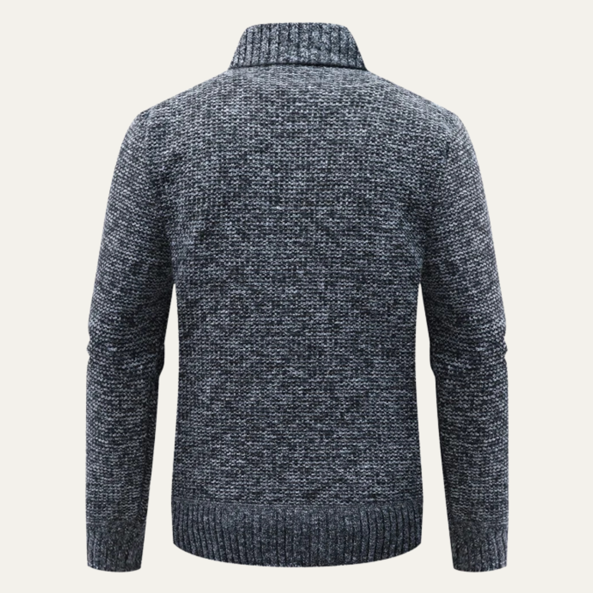 VogeLuxe | Men’s Mixed-Media Puffer Knit Jacket 3