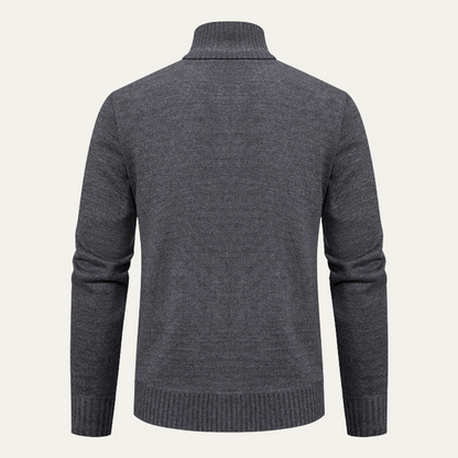 VogeLuxe | Men’s Modern Geometric Cardigan 1