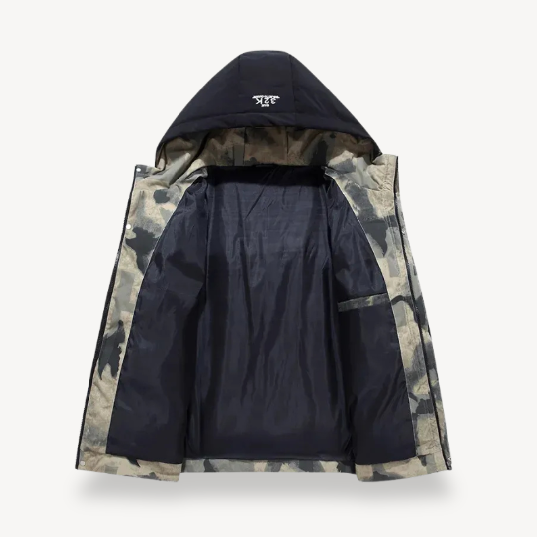 VogeLuxe | Men’s Modern Hooded Puffer Jacket 2