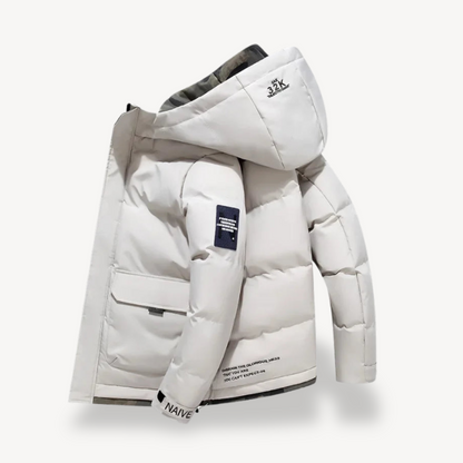 VogeLuxe | Men’s Modern Hooded Puffer Jacket 5