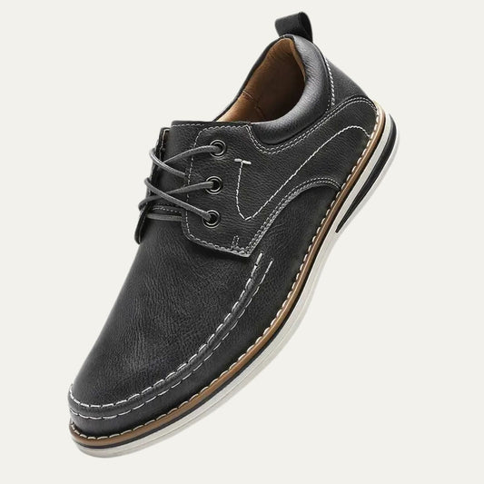 VogeLuxe | Men’s Modern Leather Derby Shoes 0