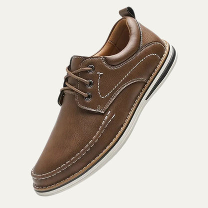 VogeLuxe | Men’s Modern Leather Derby Shoes 1