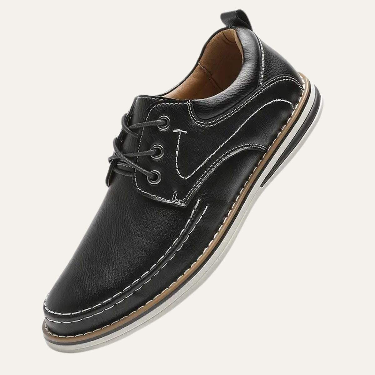 VogeLuxe | Men’s Modern Leather Derby Shoes 3