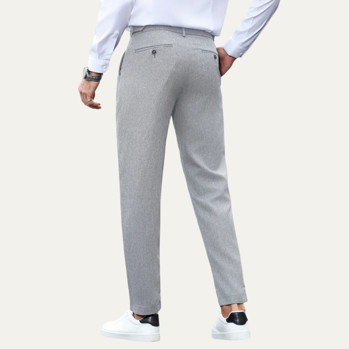 VogeLuxe | Men’s Modern Tailored Trousers 1