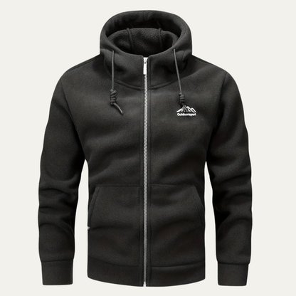 VogeLuxe | Men’s Mountain Fleece Zip Hoodie 0