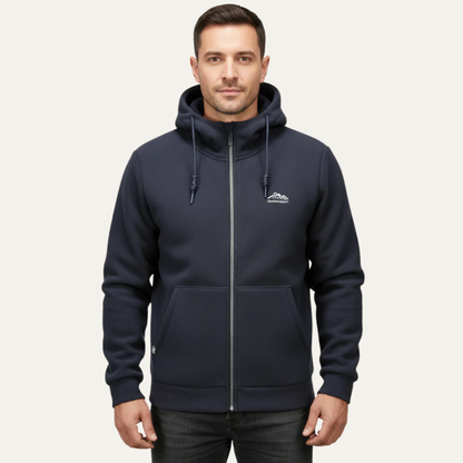 VogeLuxe | Men’s Mountain Fleece Zip Hoodie 2