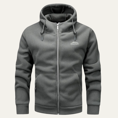VogeLuxe | Men’s Mountain Fleece Zip Hoodie 3
