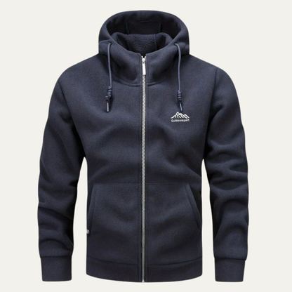 VogeLuxe | Men’s Mountain Fleece Zip Hoodie 5