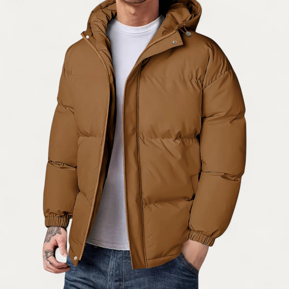VogeLuxe | Men’s Padded Hooded Winter Jacket 1