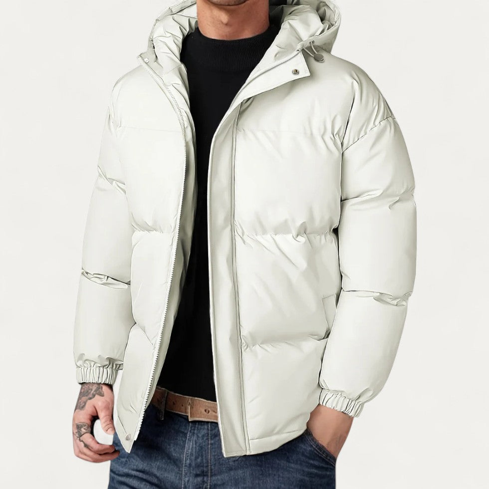 VogeLuxe | Men’s Padded Hooded Winter Jacket 3