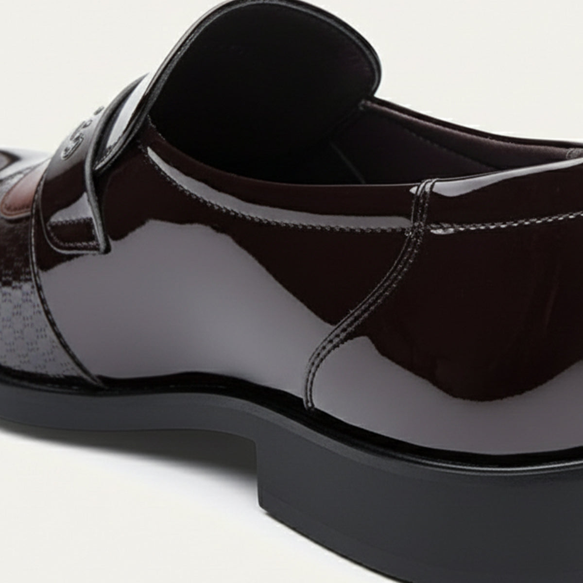 VogeLuxe | Men’s Patent Leather Slip-On Dress Shoe 3