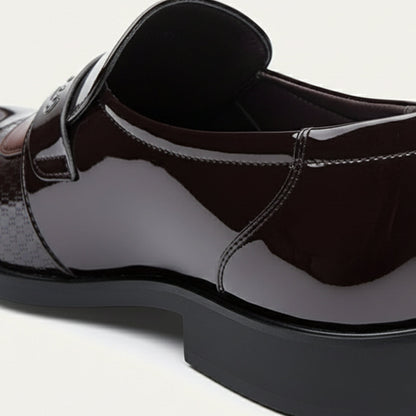VogeLuxe | Men’s Patent Leather Slip-On Dress Shoe 3