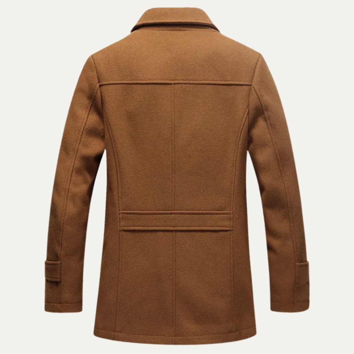 VogeLuxe | Men’s Peacoat-Style Winter Coat 4