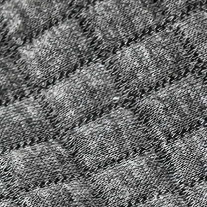 VogeLuxe | Men’s Plaid Collar Waffle Polo 4