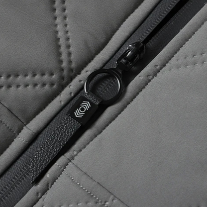 VogeLuxe | Men’s Plush Quilted Hooded Jacket 4