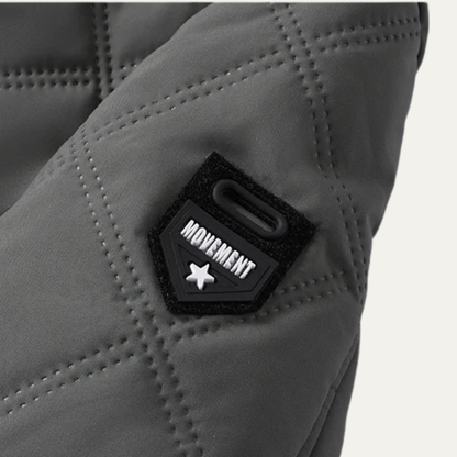 VogeLuxe | Men’s Plush Quilted Hooded Jacket 5