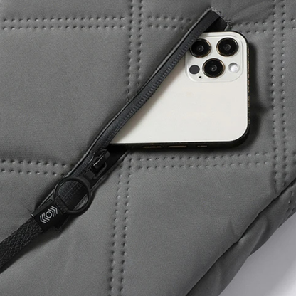 VogeLuxe | Men’s Plush Quilted Hooded Jacket 7