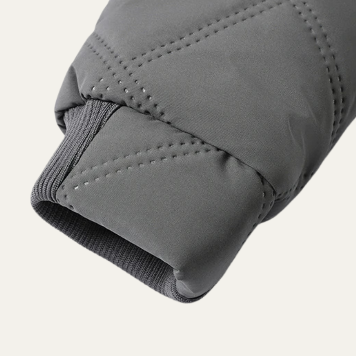 VogeLuxe | Men’s Plush Quilted Hooded Jacket 8