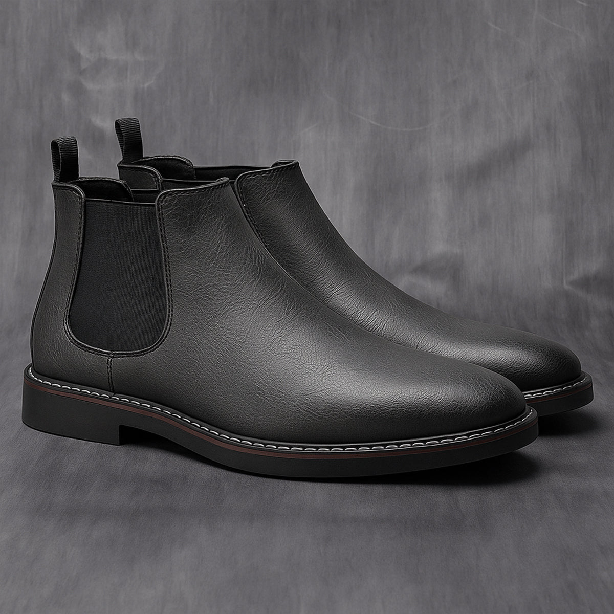 VogeLuxe | Men’s Premium Leather Chelsea Boots 3