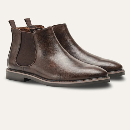 VogeLuxe | Men’s Premium Leather Chelsea Boots 6