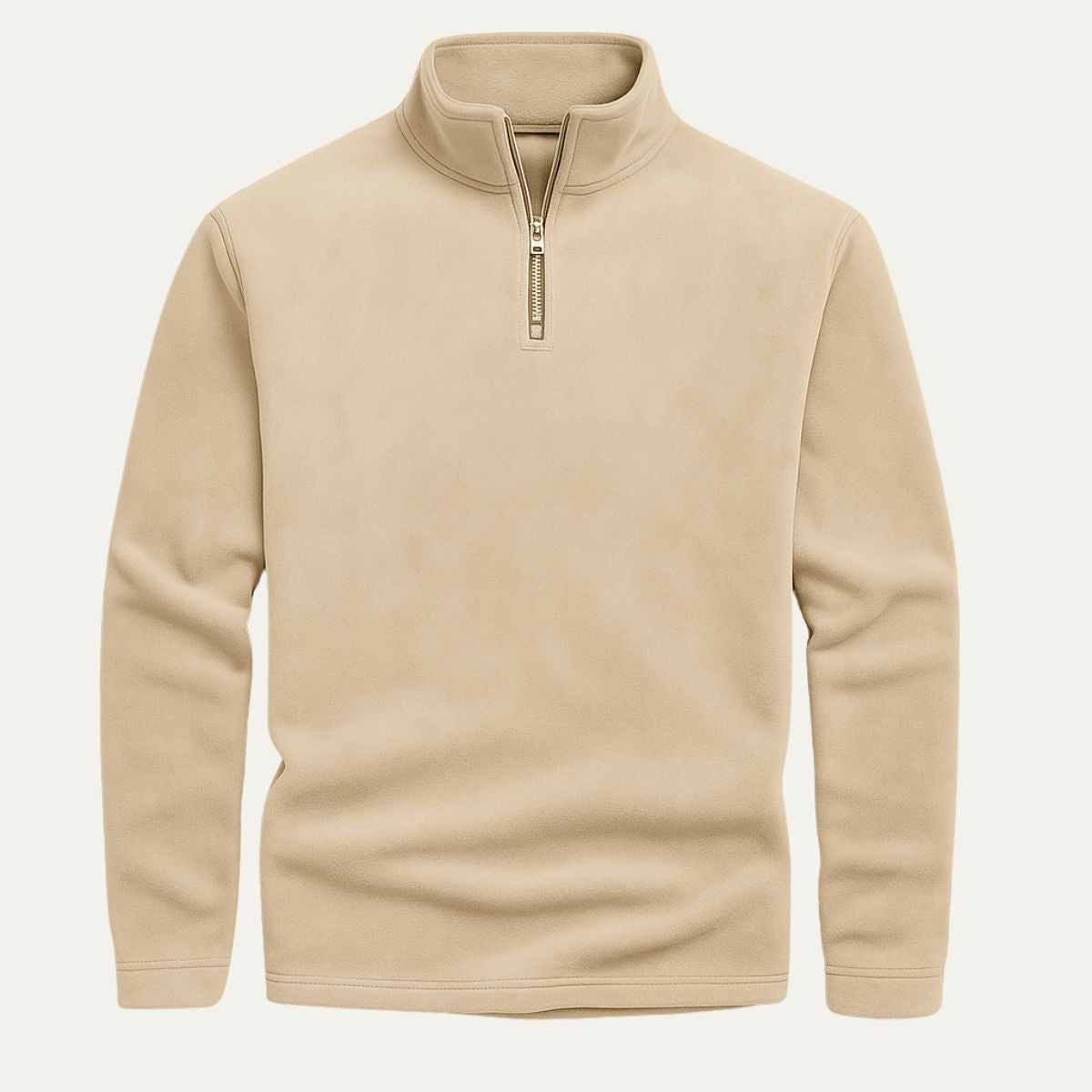 VogeLuxe | Men’s Quarter-Zip Fleece Pullover 2