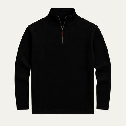 VogeLuxe | Men’s Quarter-Zip Fleece Pullover 5