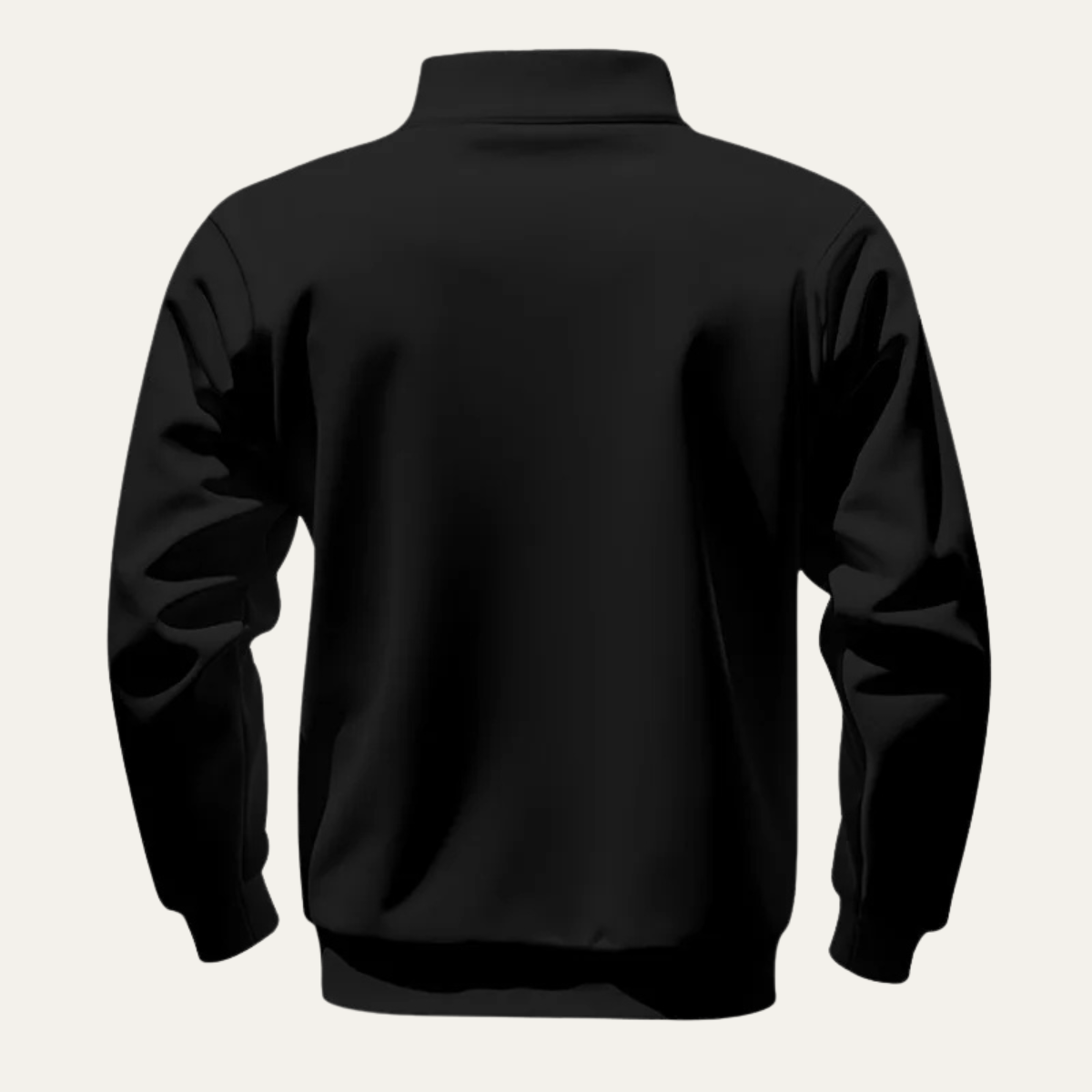 VogeLuxe | Men’s Quarter-Zip Mock Neck Sweatshirt 7