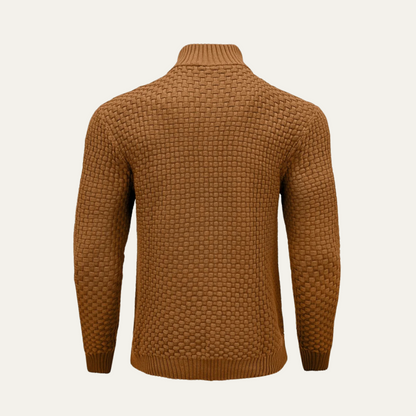 VogeLuxe | Men’s Quarter-Zip Pullover Sweater 2