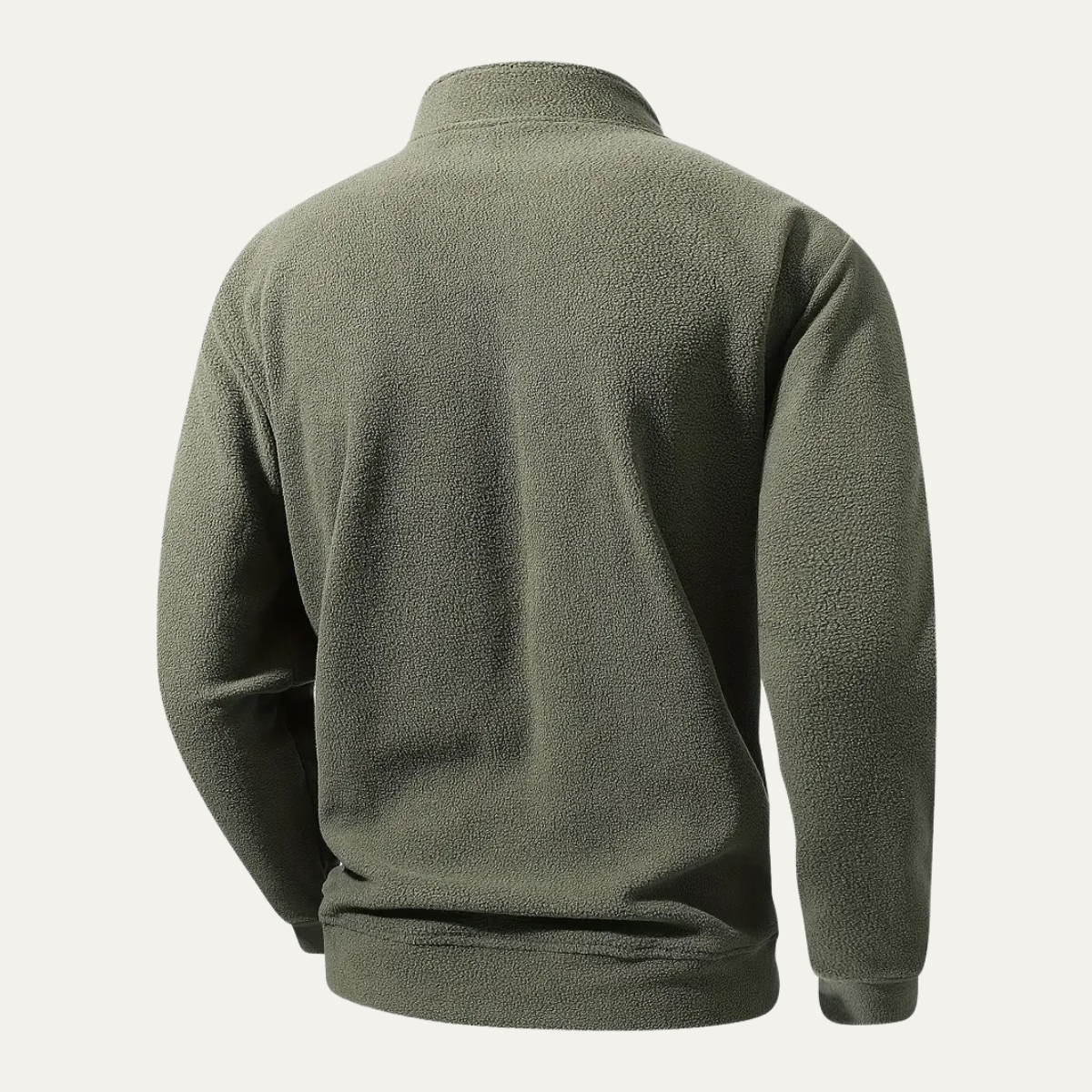 VogeLuxe | Men’s Quarter Zip Mock Neck Pullover 8