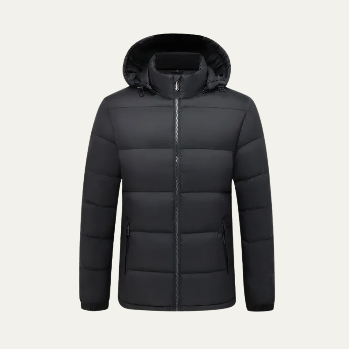 VogeLuxe | Men’s Quilted Hooded Puffer Jacket 0