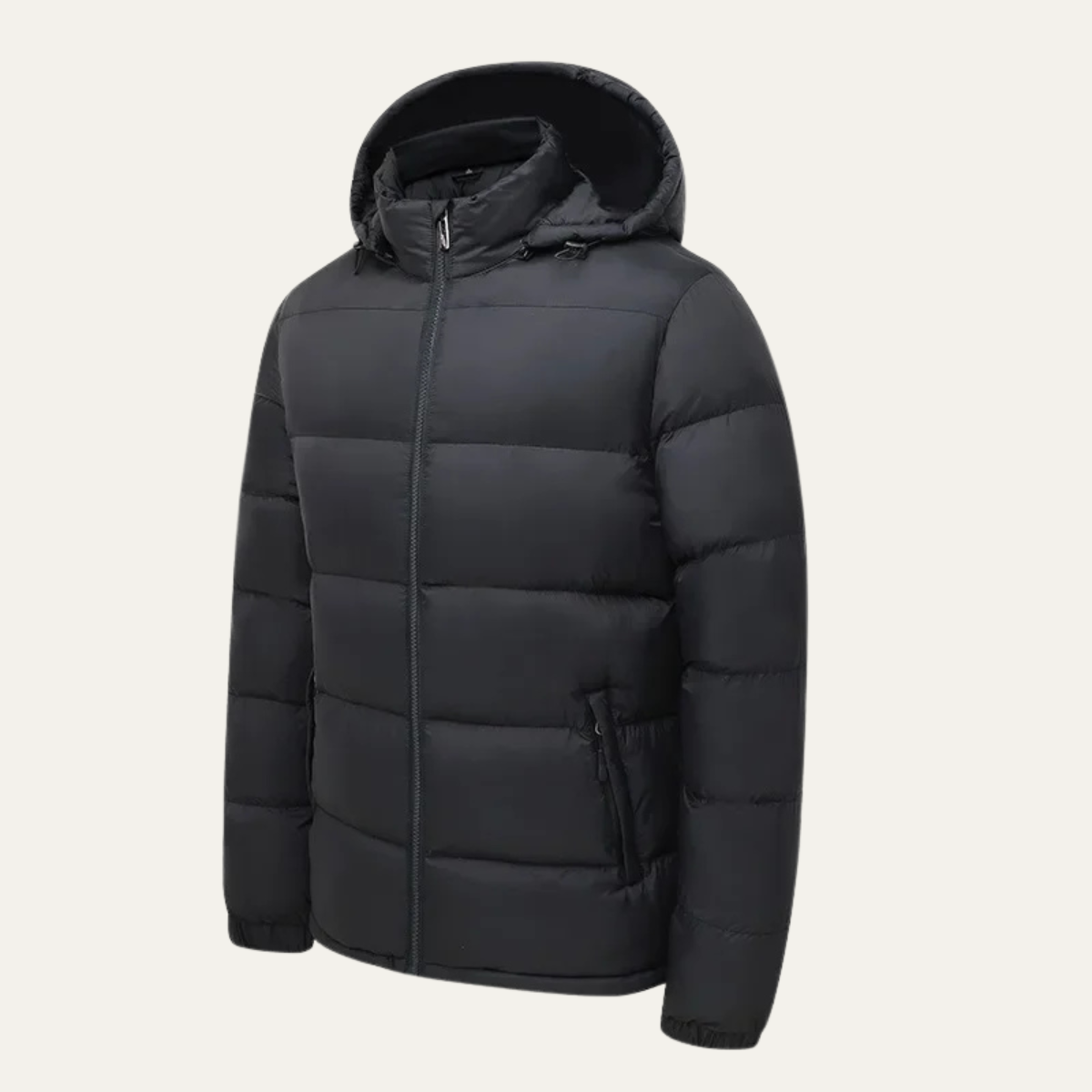 VogeLuxe | Men’s Quilted Hooded Puffer Jacket 3