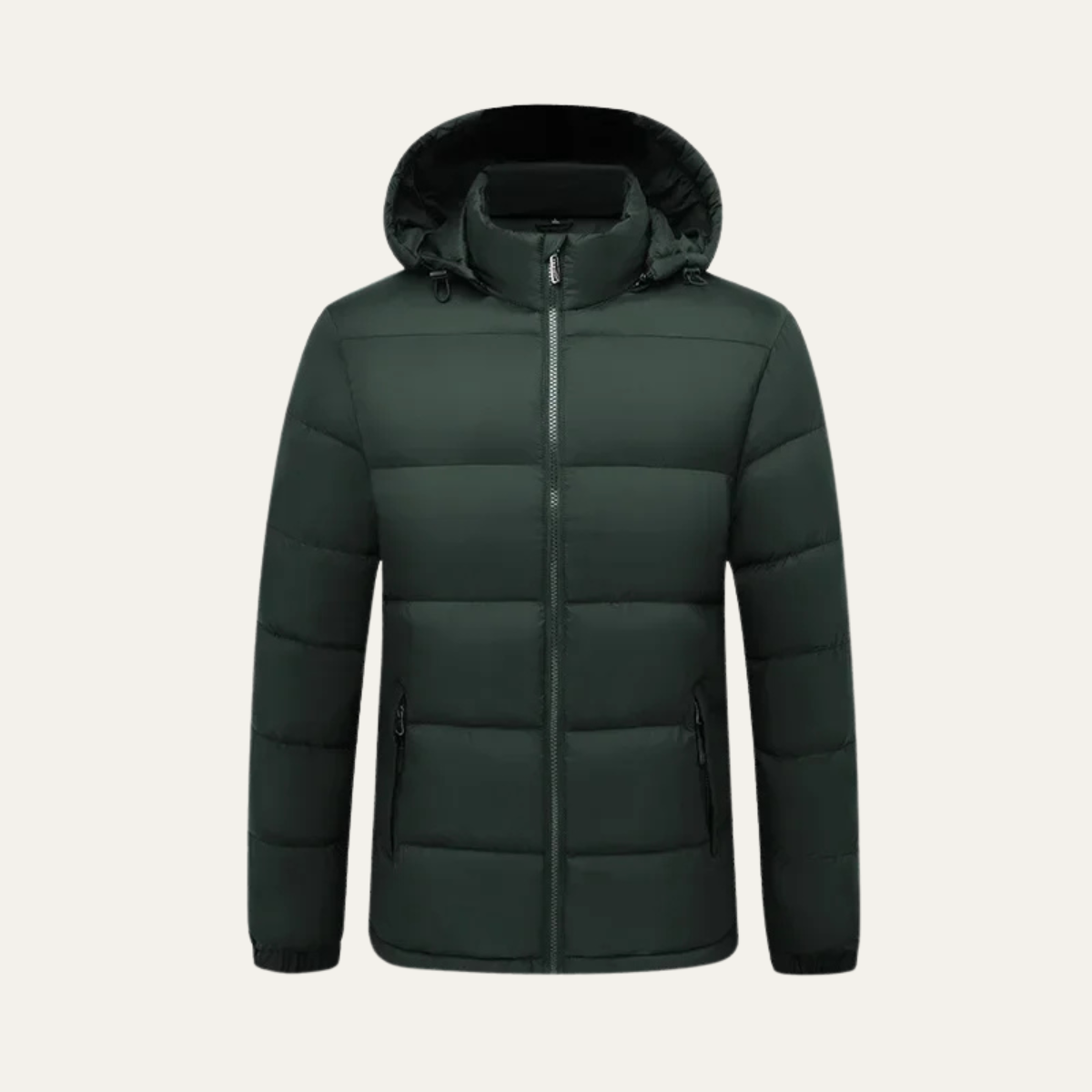 VogeLuxe | Men’s Quilted Hooded Puffer Jacket 5