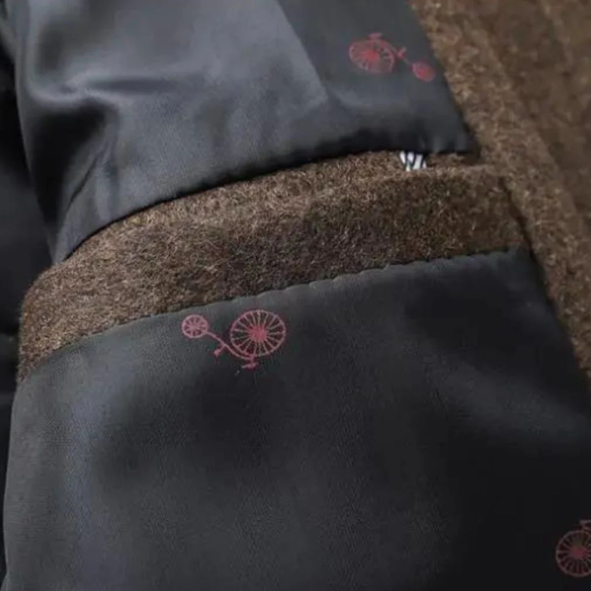 VogeLuxe | Men’s Quilted Inner Layer Peacoat 7