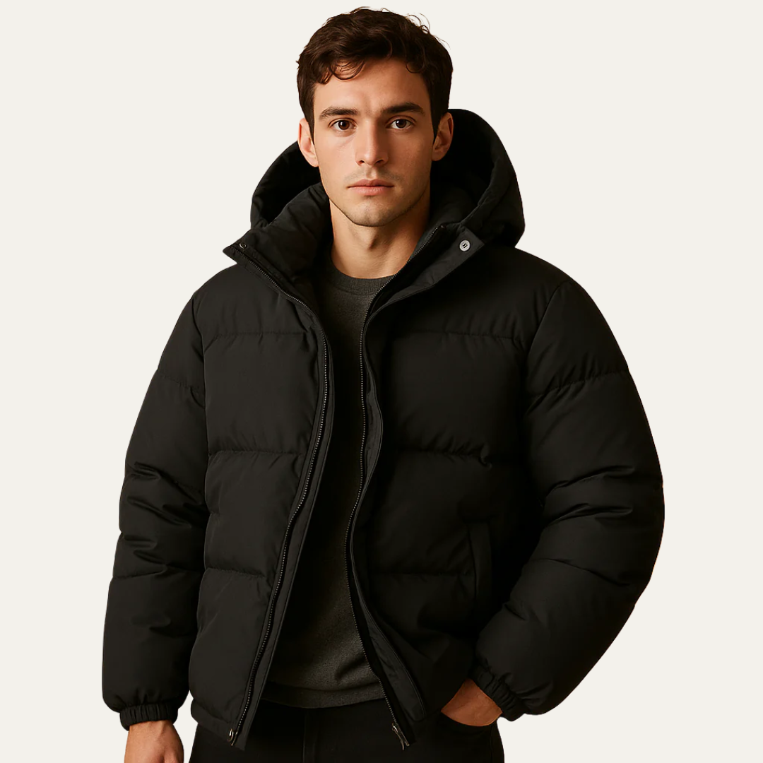 VogeLuxe | Men’s Quilted Puffer Down Jacket 0