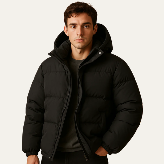 VogeLuxe | Men’s Quilted Puffer Down Jacket 0