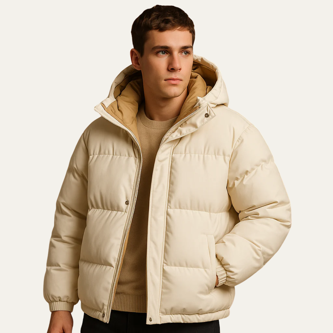 VogeLuxe | Men’s Quilted Puffer Down Jacket 2