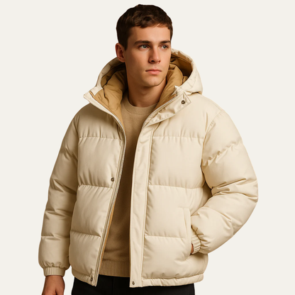 VogeLuxe | Men’s Quilted Puffer Down Jacket 2