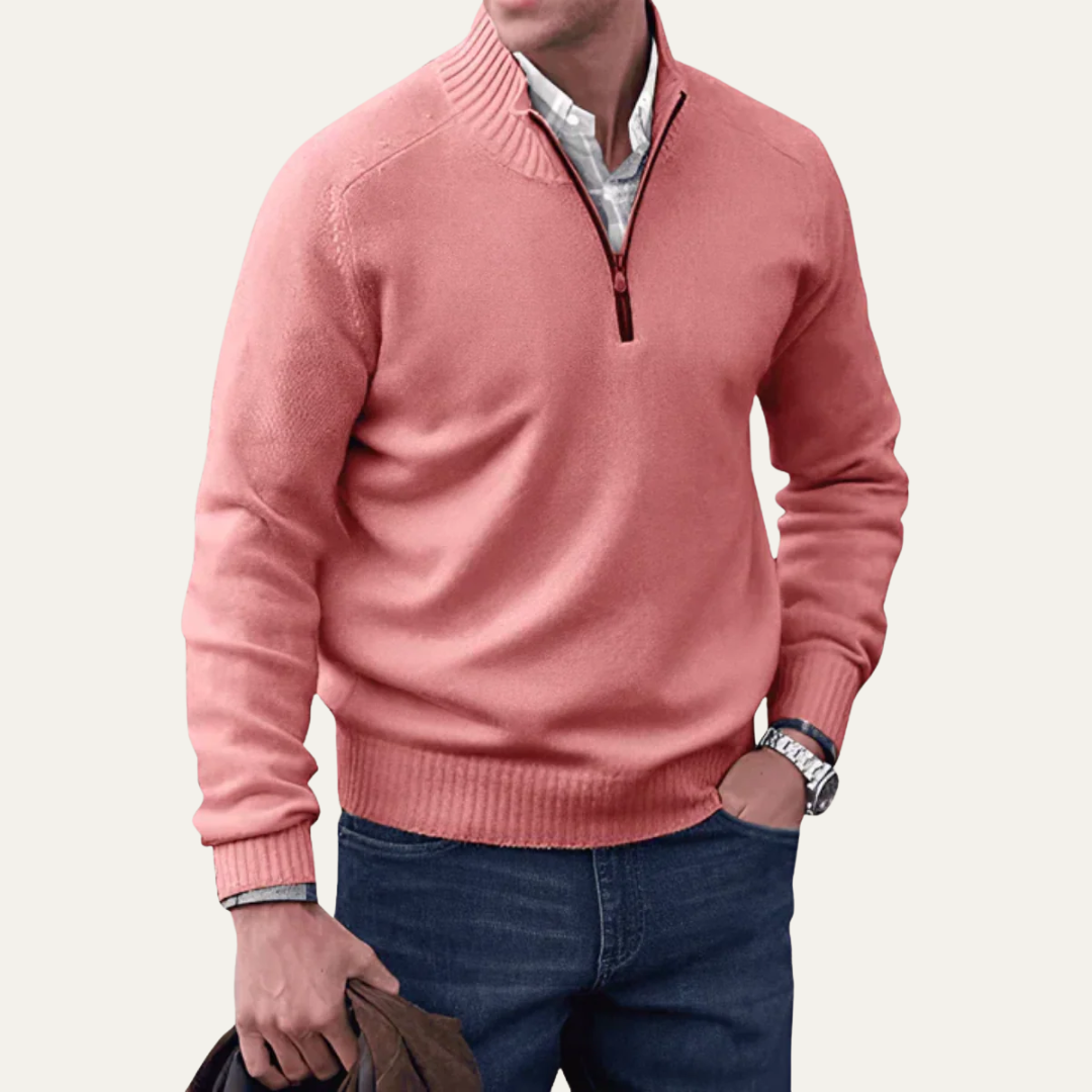 VogeLuxe | Men’s Quilted Zip-Up Utility Jacket 2