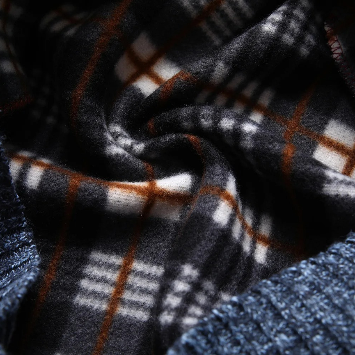 VogeLuxe | Men’s Refined Knit Button Cardigan 4