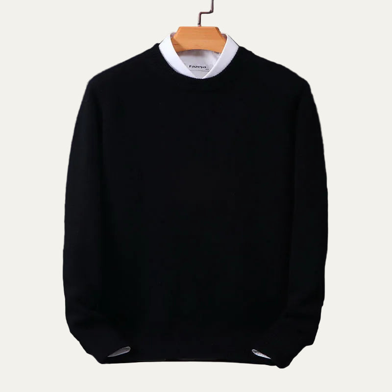 VogeLuxe | Men’s Refined Knit Crewneck Pullover 2