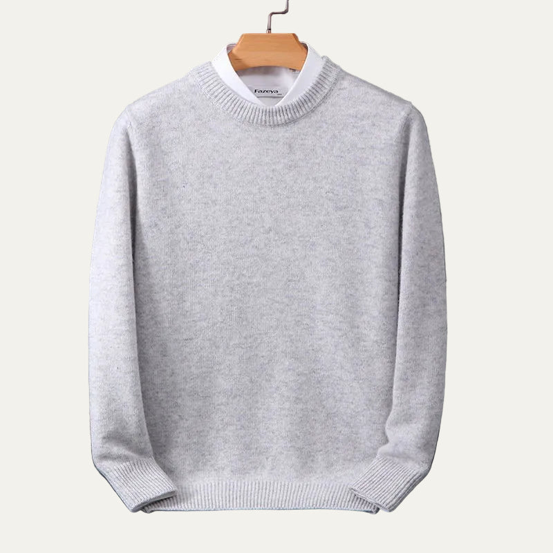 VogeLuxe | Men’s Refined Knit Crewneck Pullover 4